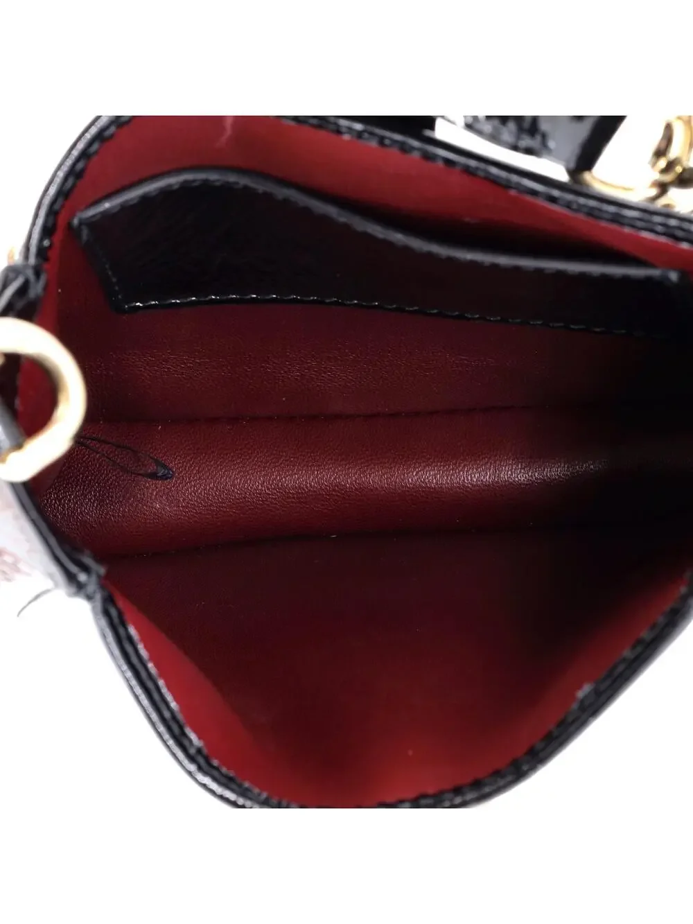 Gucci Jackie Notte Chain Hobo Patent #356612G21B